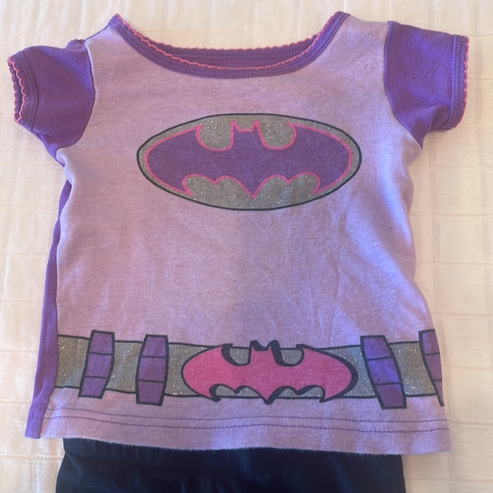 DC comics bad girl top & pants 12 M